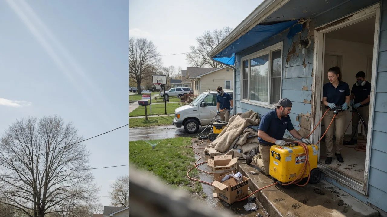Basement Flood Cleanup in Battle Ground, WA near me